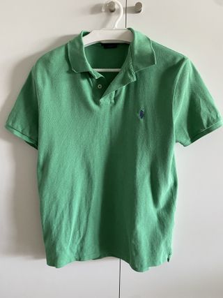 Polo Ralph Lauren Hombre Slim Fit Verde. T-L