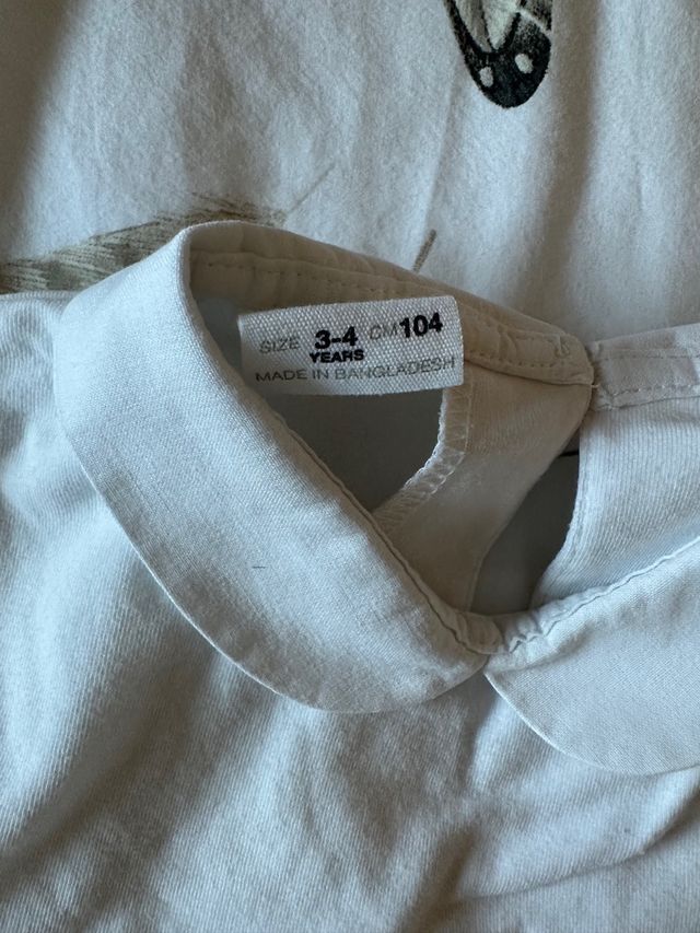 Lote camisetas 4 años