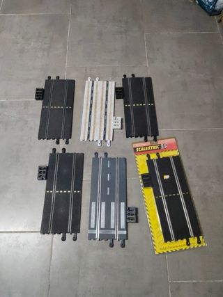 Scalextric pista de conexión negra