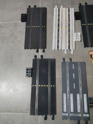 Scalextric pista de conexión negra
