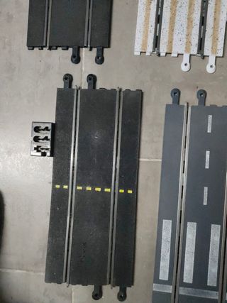 Scalextric pista de conexión negra