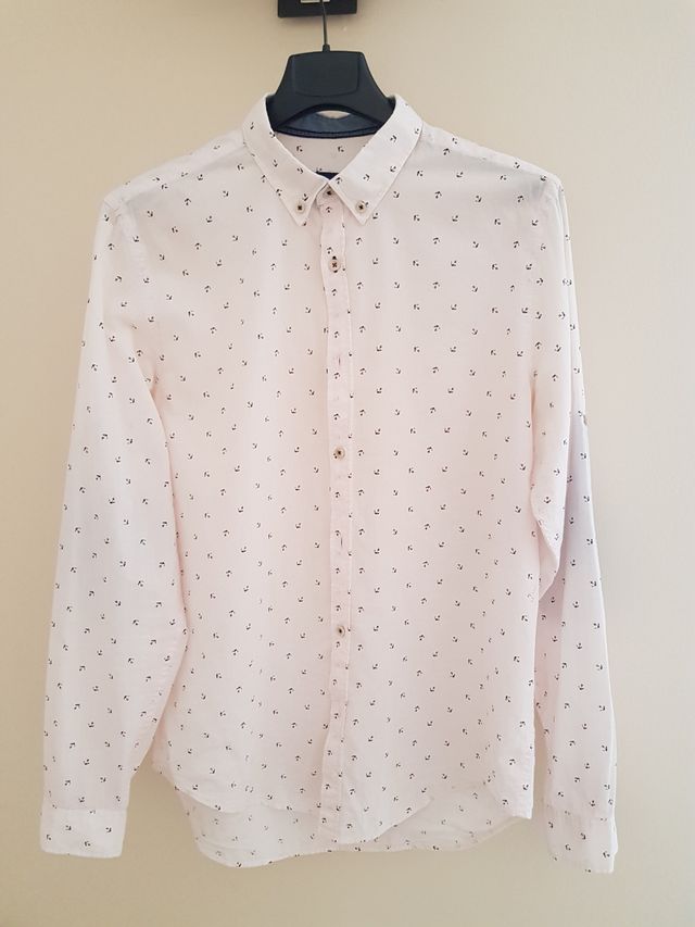 Camisa Hombre Verano Zara Slim fit