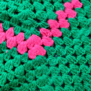 Coperta lana fatta a mano