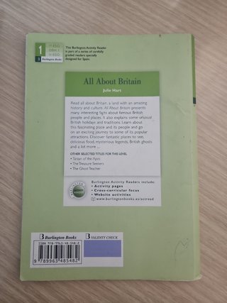 Libro inglés burlington