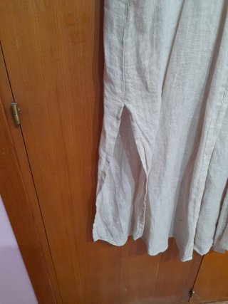 Vestido lino zara