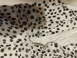 Vestido largo blanco L