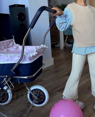 Carrito Bebe niña 