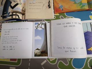 lote libros infantiles letra ligada