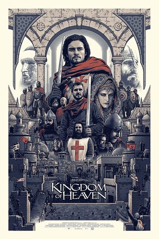 Póster / Print Kingdom of Heaven por Amien Juugo
