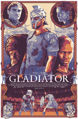 Póster / Print Gladiator por Dani Blázquez