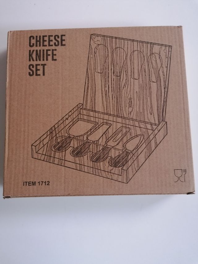 Juego de cuchillos para queso