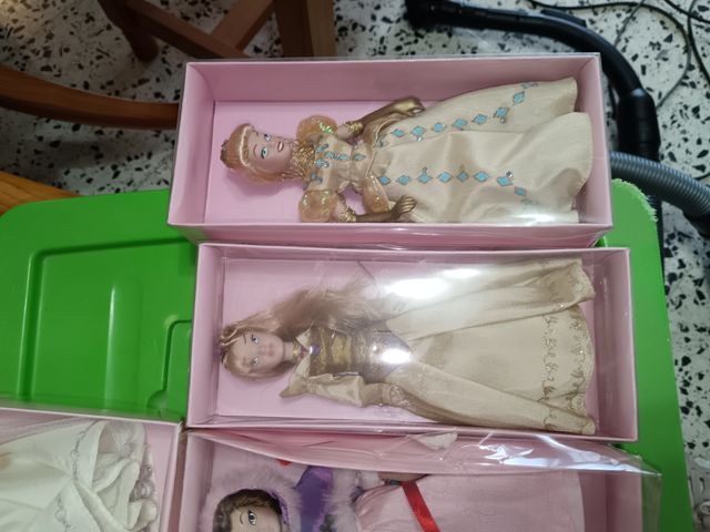 Pack muñecas disney porcelana