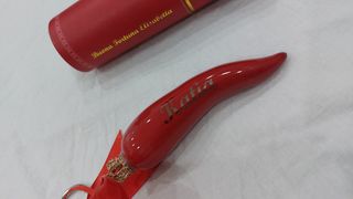 Corno in porcellana  con nome