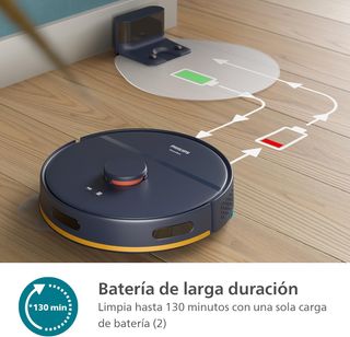 Robot Aspirador friegasuelos Philips HomeRun 2000
