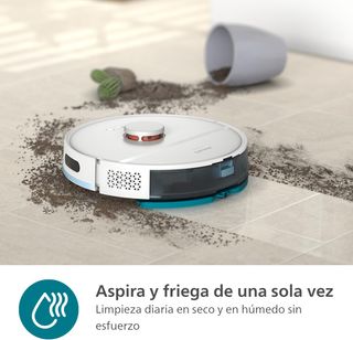 Robot Aspirador friegasuelos Philips HomeRun 2000