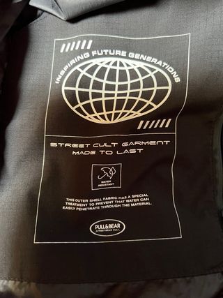 parca Plumifero grueso hombre