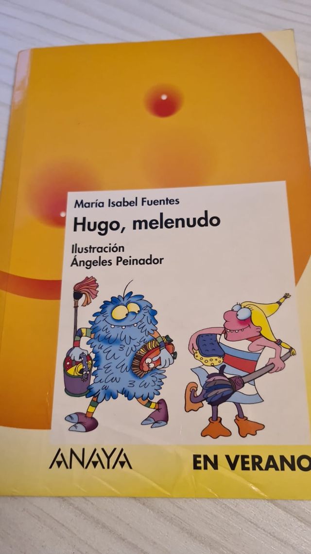 Libro Hugo melenudo