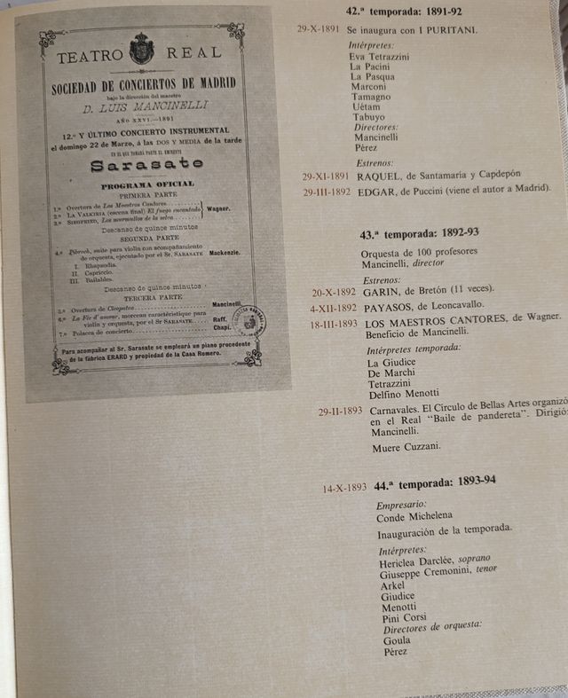 Gracias y Desgracias del Teatro Real