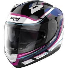 Casco integral Nolan N60 Lancer metal black pink
