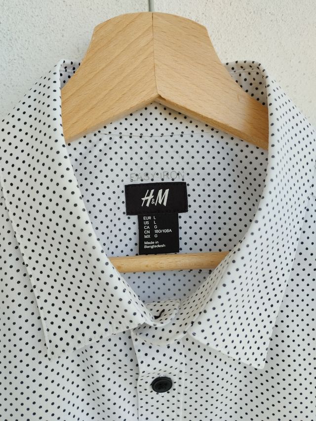Camicia Uomo Pois H&M L
