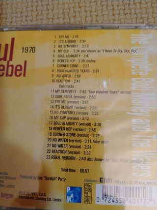 CD de BOB MARLEY & THE WAILERS (NUEVO)