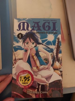MAGI-El laberinto de la magia. Manga 1