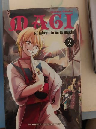 MAGI: El laberinto de la magia. Manga 2