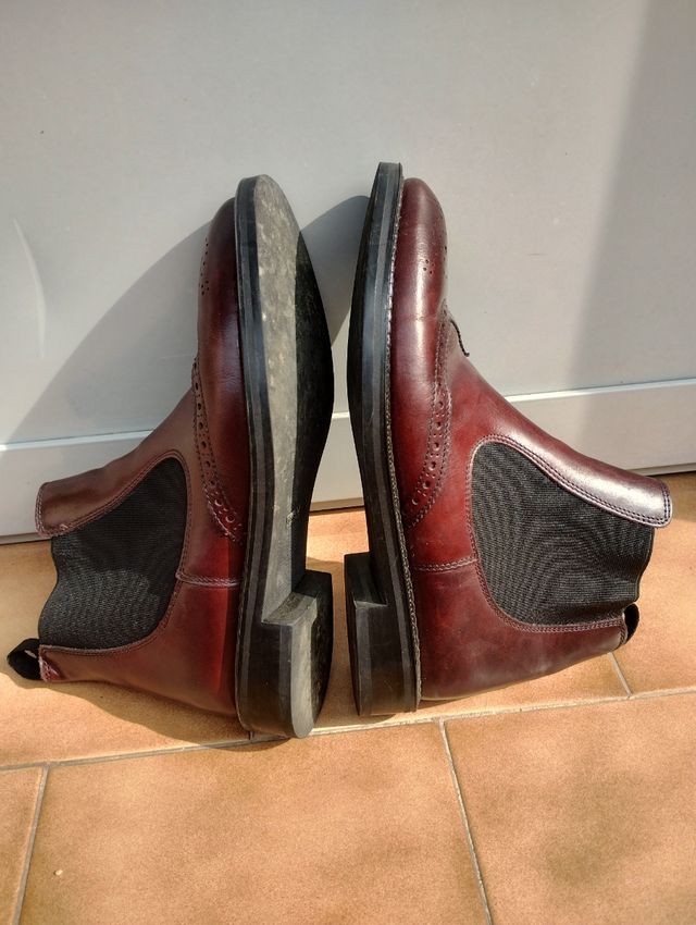 Stivaletti Frau cuoio marrone n. 38