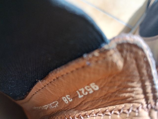 Stivaletti Frau cuoio marrone n. 38