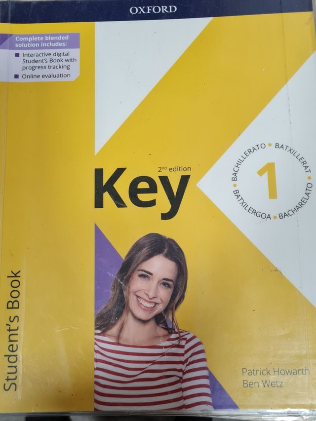 Libro inglés 1 bachillerato  oxford