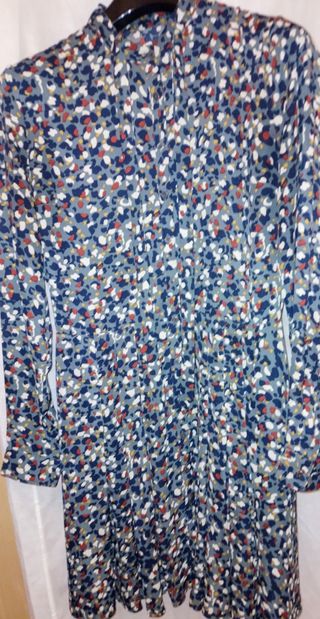 Vestido m/larga Pepe jeans talla M.