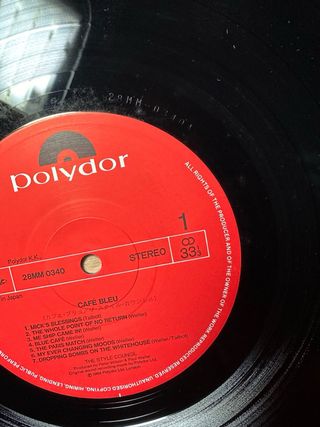 The Style Council ‎– Café Bleu LP Japan 1st press