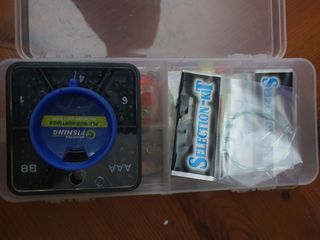 Kit de pesca sin usar.