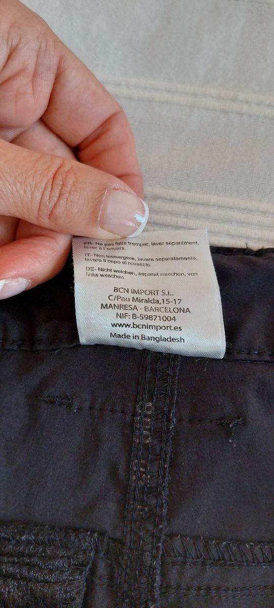 Pantalon corto trekking talla 40