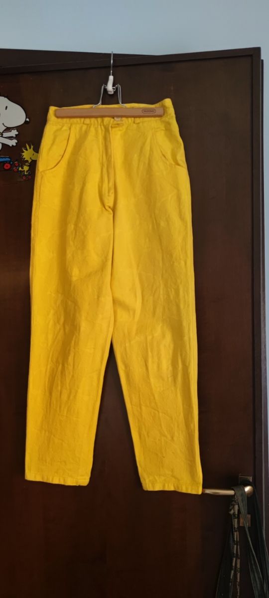 Pantaloni gialli Pancaldi