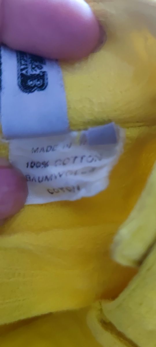 Pantaloni gialli Pancaldi