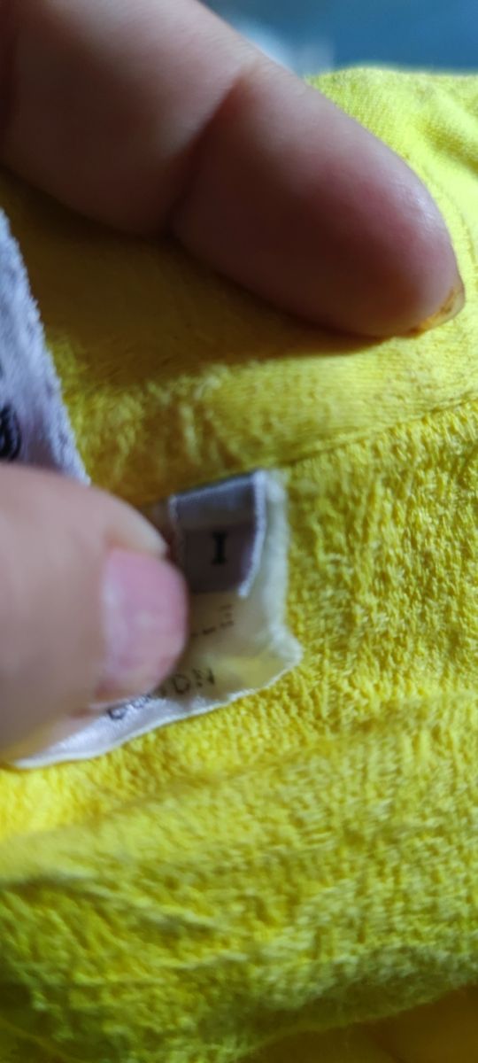 Pantaloni gialli Pancaldi