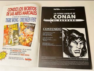 Pack 2 Antiguos Cómics CONAN EL BÁRBARO 1976/1991