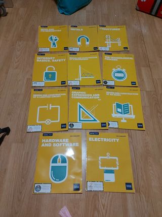 11 Libros tecnología 1° ESO