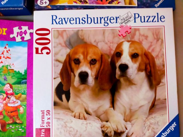 Puzzle Ravensburger 500 pz incompleto (manca 1 pz)
