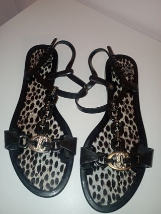 Sandalias playa Roberto Cavalli
