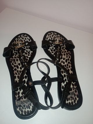 Sandalias playa Roberto Cavalli
