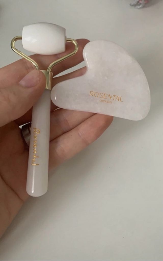 Roller viso e Gua sha