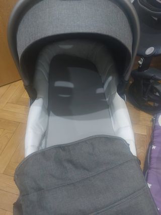 Carro bebe con capazo