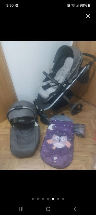 Carro bebe con capazo