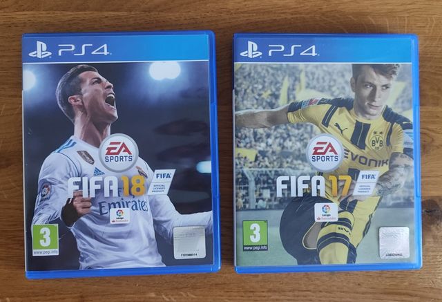 Videojuego ps4 FIFA 17 FIFA 18