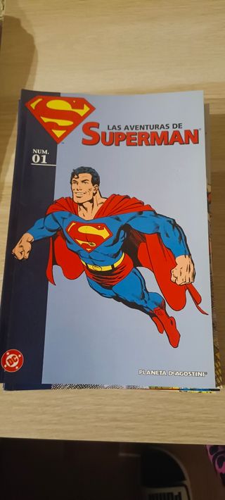 COLECCION NÚMEROS SUPERMAN 1-17 CAST.