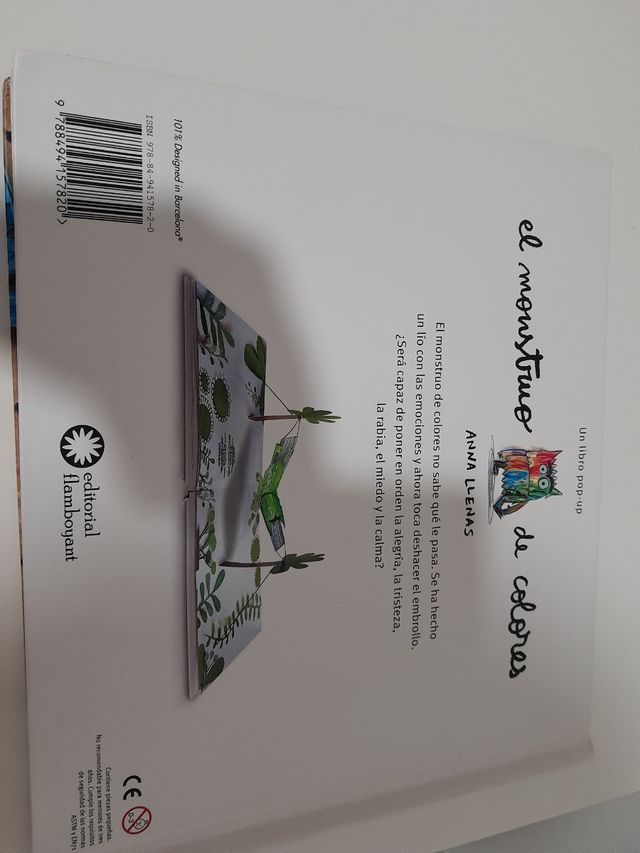 Libro El Monstruo de colores