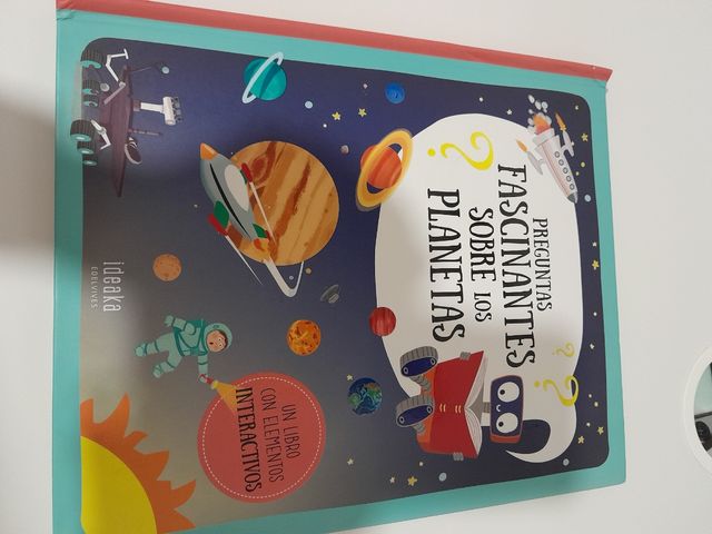Libro preguntas sobre planetas