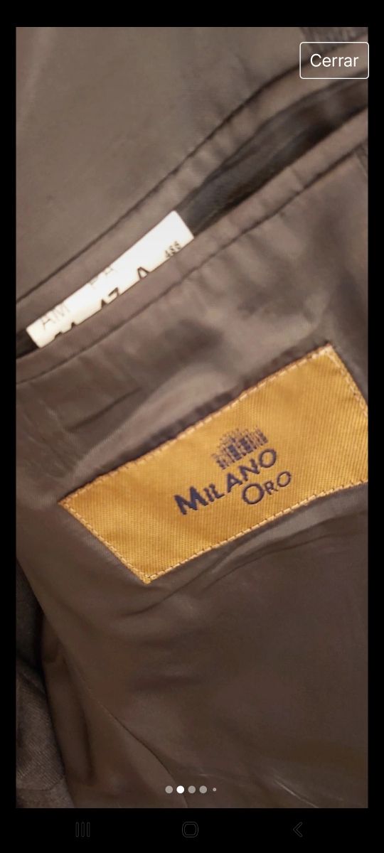Traje Milano Oro
